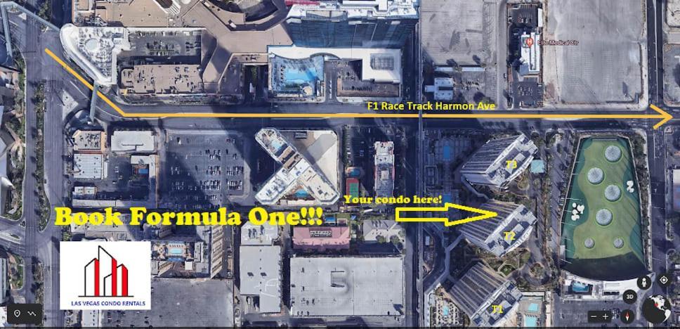 Mgm Signature-33-711 F1 Track & Strip View Balcony Las Vegas Exteriör bild